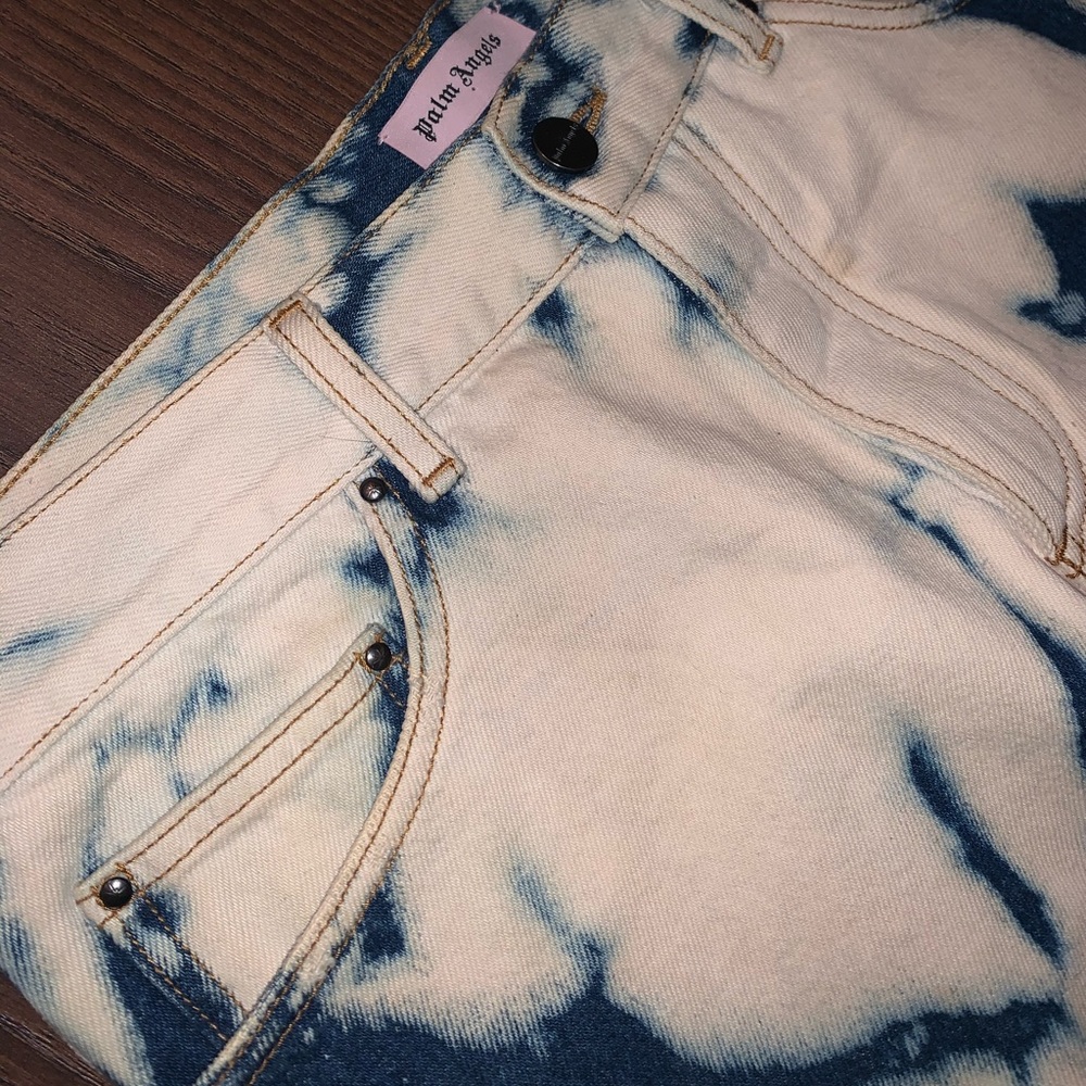 Palm angels tie dye skinny jeans
